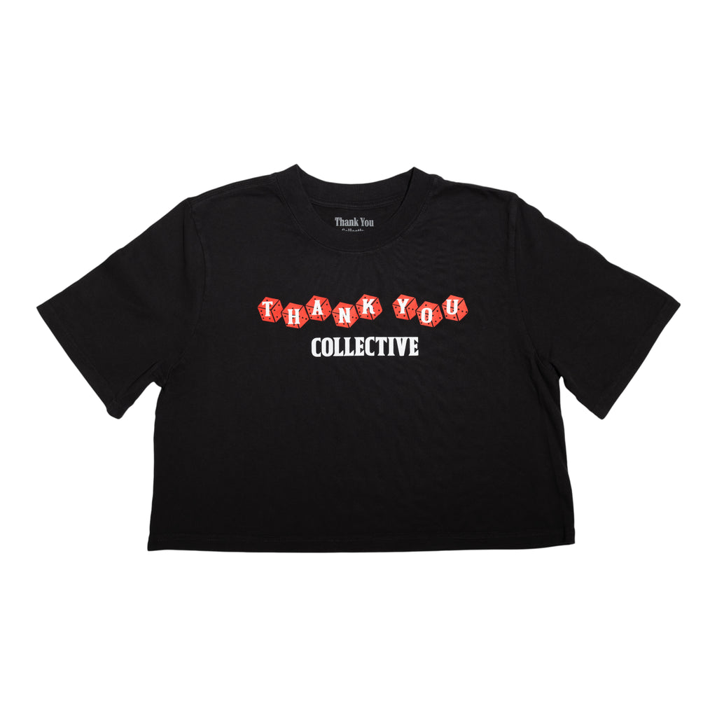 Make Your Luck Crop Tee