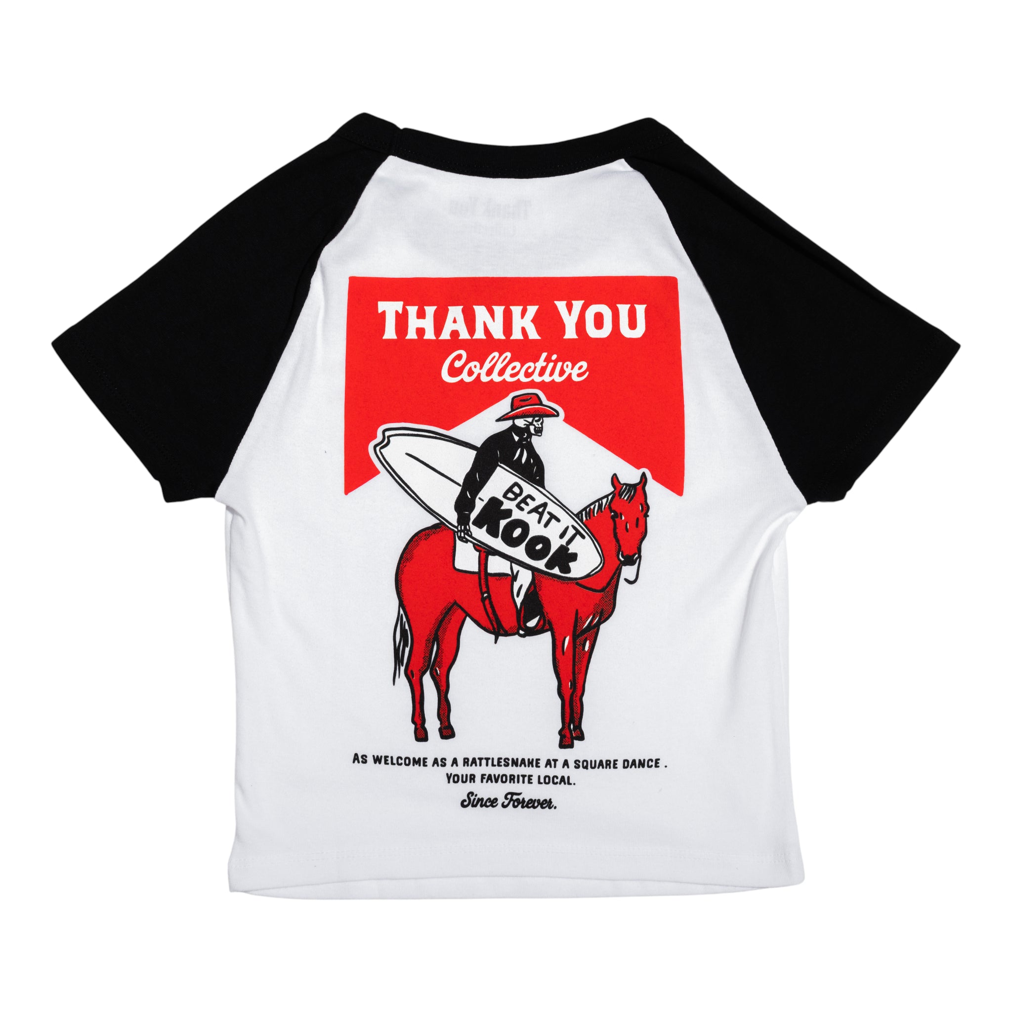 Kook Tee - Short Sleeve Ribbed Baby Tee