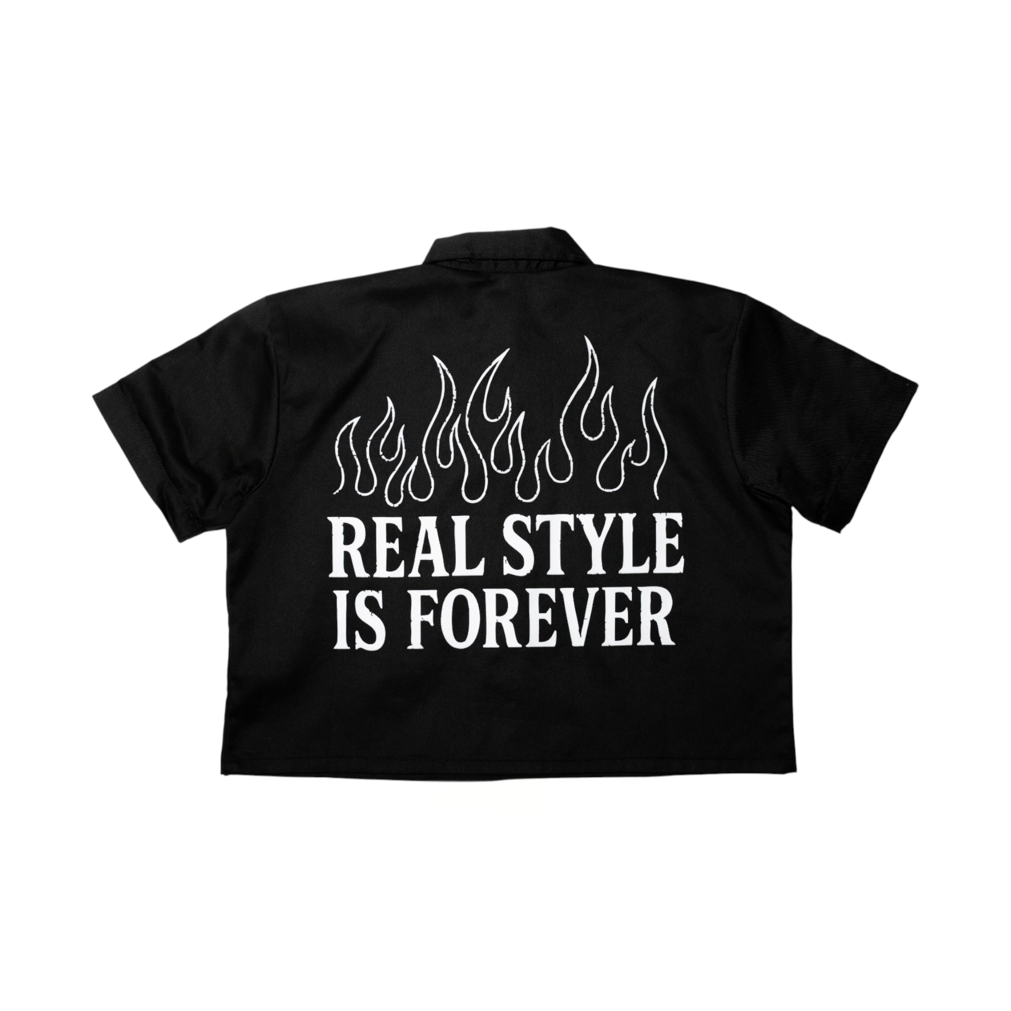 Real Style Button - Dickies Crop